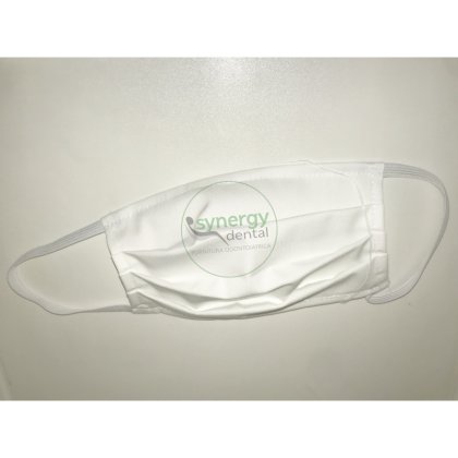 Mascherine in cotone lavabile con elastici 